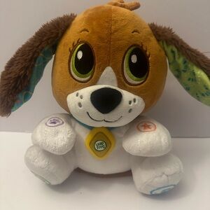 Leapfrog Bailey the Pup. Plush Dog Toy - Brown and White for 12 Months and Up